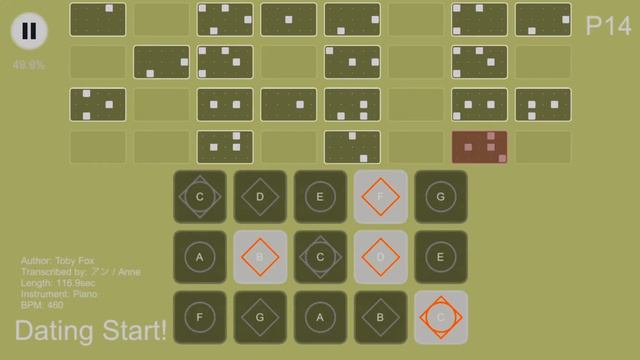 【Sky楽譜】Date Start! / 【Sky Music Sheet】Dating Start! (Undertale) смотреть онлайн