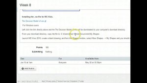 Installing the Decision Model .vss file for Visio