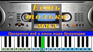 Есть Только Миг (cover) | Piano Табы