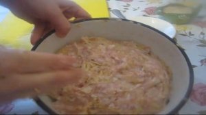 Котлеты с картошкой на крупную терку