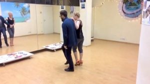 Кизомба урок - 8 Urbankiz workshop.