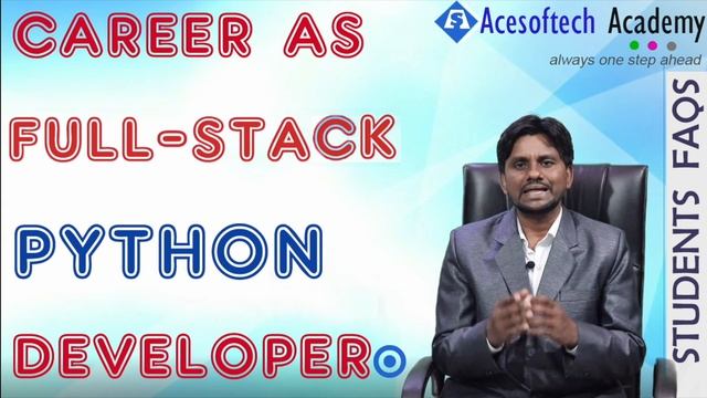 Career as a full stack python developer |  Python Training in Kolkata | Python Course in Kolkata