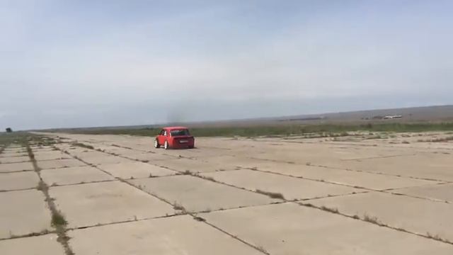 Копейка 2JZ-GTE . видео самого первого тестового заезда. смотреть онлайн