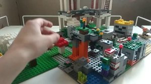 Моя Лего Майнкрафт гигантская самоделка.