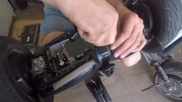 Замена площадки для ног Ninebot mini