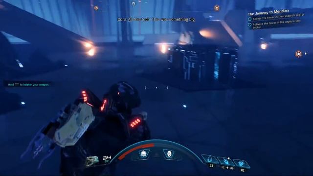 Let's Play Mass Effect Andromeda Remenant Armor and Activating Meridian?!?! смотреть онлайн