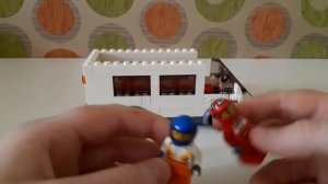 Обзор на мою самодельную МАРШРУТКУ из ЛЕГО!!!