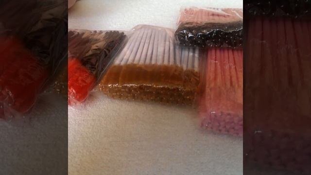 Щеточки для расчесывания нарощенных ресниц, а также бровей смотреть онлайн