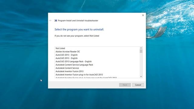 How to fix cannot install or uninstall programs in windows 10