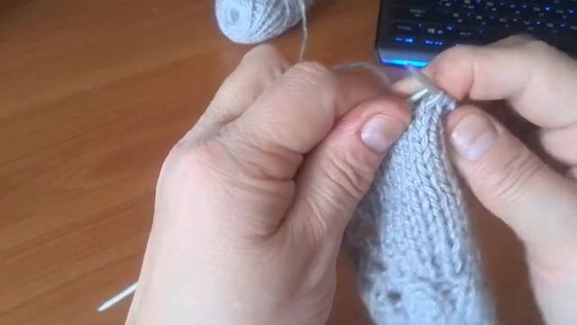 Элегантный узор спицами Косы в ажуре