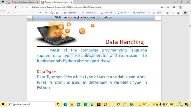 Python class 12 CBSE data types ,type conversion ,string ,int ,complex no