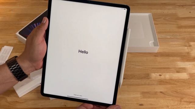 iPad Pro 2021 M1 Unboxing along with Pencil 2nd gen and Magic keyboard #ipadpro #apple #asmr