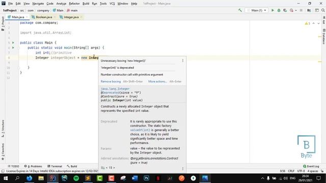 24 - Wrapper Classes + Boxing/Unboxing - Java in Hassaniya ?? смотреть онлайн