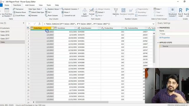 Merge and Append Queries in POWER -BI смотреть онлайн