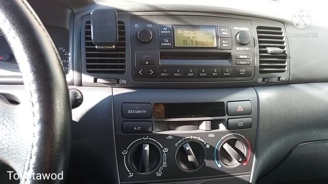 Расход топлива, Тойота Королла 120 смотреть онлайн