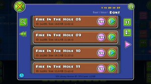 All NEW Fire In The Hole SFX | Geometry Dash 2.2