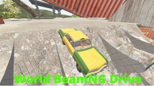 Прыжки с высоты #2 - BeamNG Drive | World BeamNG Drive