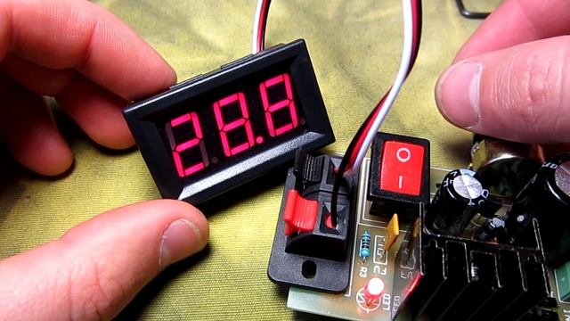 Вольтметр 1-30 вольт | Проверяем заявленные параметры смотреть онлайн