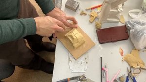 Лепка губ. Анатомическая скульптура