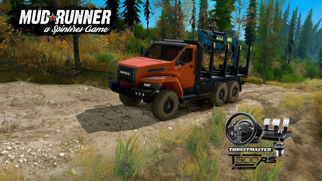 Spintires: MudRunner  - Карта «Чёрные озёра» Автор: homosum (alekseyf11), ремейк SERJ.46