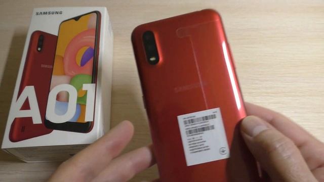 Samsung Galaxy A01 unboxing, first inclusion смотреть онлайн