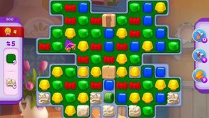 HomeScapes Level 900 no boosters (13 moves)