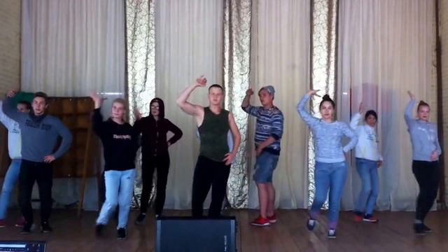 ВО "Экспресс" - Репетиция танца "Deorro – Bailar". смотреть онлайн