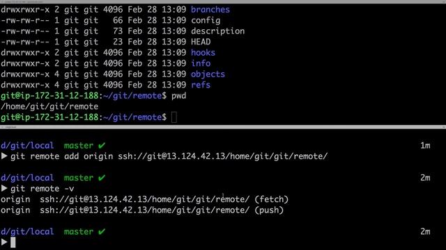 지옥에서 온 Git - 자기 서버에 원격 저장소 만들기 (My Server) смотреть онлайн