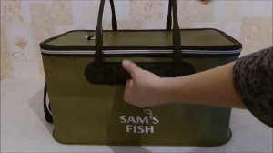 ПВХ сумка ведро для рыбы
