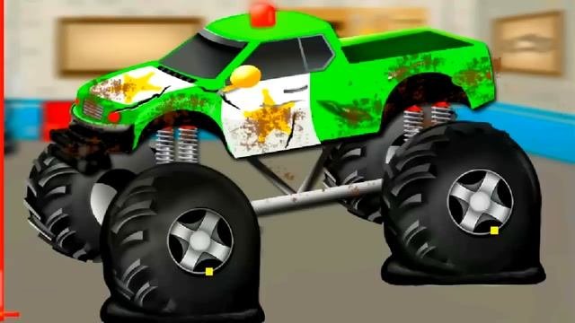 МОНСТР ТРАК. Ремонт и мойка мультик. МОНСТР ТРАК в Суперавтосервисе. Monster Trucks