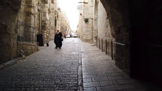 Old City of Jerusalem, Israel walking tour 4k 60fps смотреть онлайн
