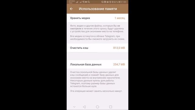Как очистить память в телефоне и настроить медиафайлы в мессенджерах (система Андроид) смотреть онлайн