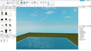 How to add water easily in Roblox Studio | Tutorial