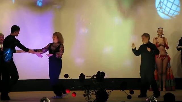 Урок танцев в санатории ПРОГРЕСС СОЧИ.