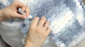 DIY 2 в 1 - ВЯЗАНАЯ ЛЕЖАНКА ДЛЯ СОБАКИ И СТИЛЬНЫЙ ПУФИК В ИНТЕРЬЕР