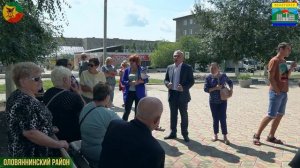 Оловянная Ясногорск  Встречи в районах  Юрий Григорьев