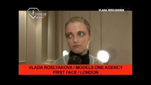 FashionTV - FTV.com - VLADA ROSLYAKOVA first face ss 09