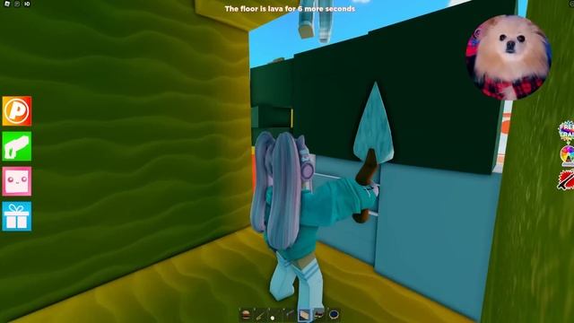 ПОЛ ЭТО ЛАВА ! НО МОЖНО ПРОЙТИ ТОЛЬКО С КОМАНДОЙ В РОБЛОКС ! The Floor Is LAVA! смотреть онлайн