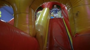 VLOG Волшебный Мир развлекательный центр катаемся на паровозике kid's indoor int