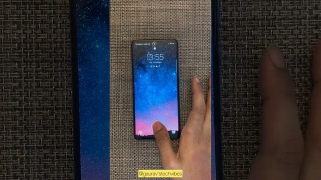 Samsung Galaxy A72 Fingerprint Scanner