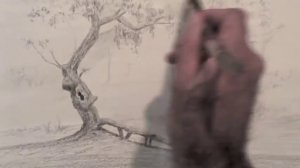 Как нарисовать дерево. Пейзаж