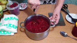 Малиновое Варенье на зиму без варки. Самое вкусное и полезное.