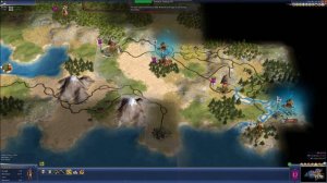 Civilization IV Beyond the Sword - Longplay - Conquest (no saves) Rome 5 Civs - Noble Difficulty