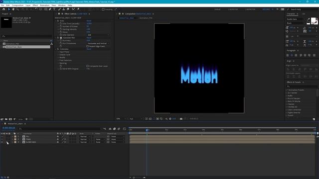 Create a Smooth Motion Trail Effect | After Effects Tutorial смотреть онлайн