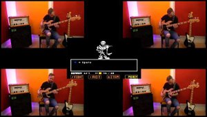 Undertale - Bonestrousle (Papyrus's Theme) - (All Bass Cover)