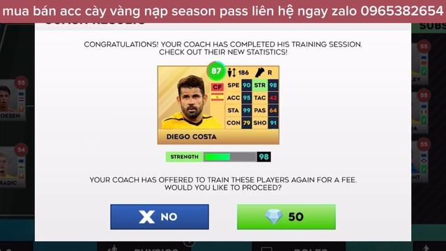 dls 2023 | Upgrade max Diego Costa & Buffon 84