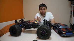 Обзор большой, дорогой,сверх-тюнингованной RC модели HPI SAVAGE XL