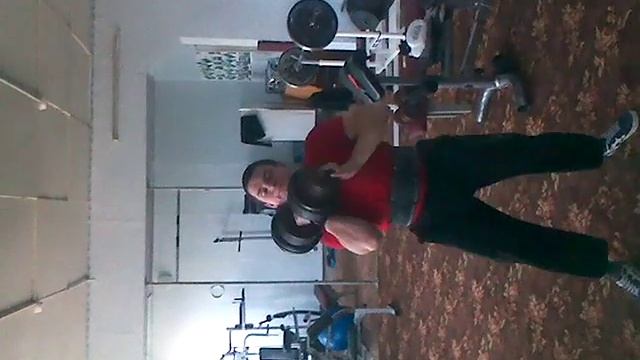 Толчок гантели 51,9кг 21.10.2013г. смотреть онлайн