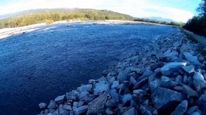 Горная река Лаба. Шум воды. Гармония с природой