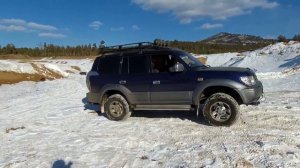 Стандартный Land Cruiser Prado на KZ с блокировкой заднего моста. OffRoad